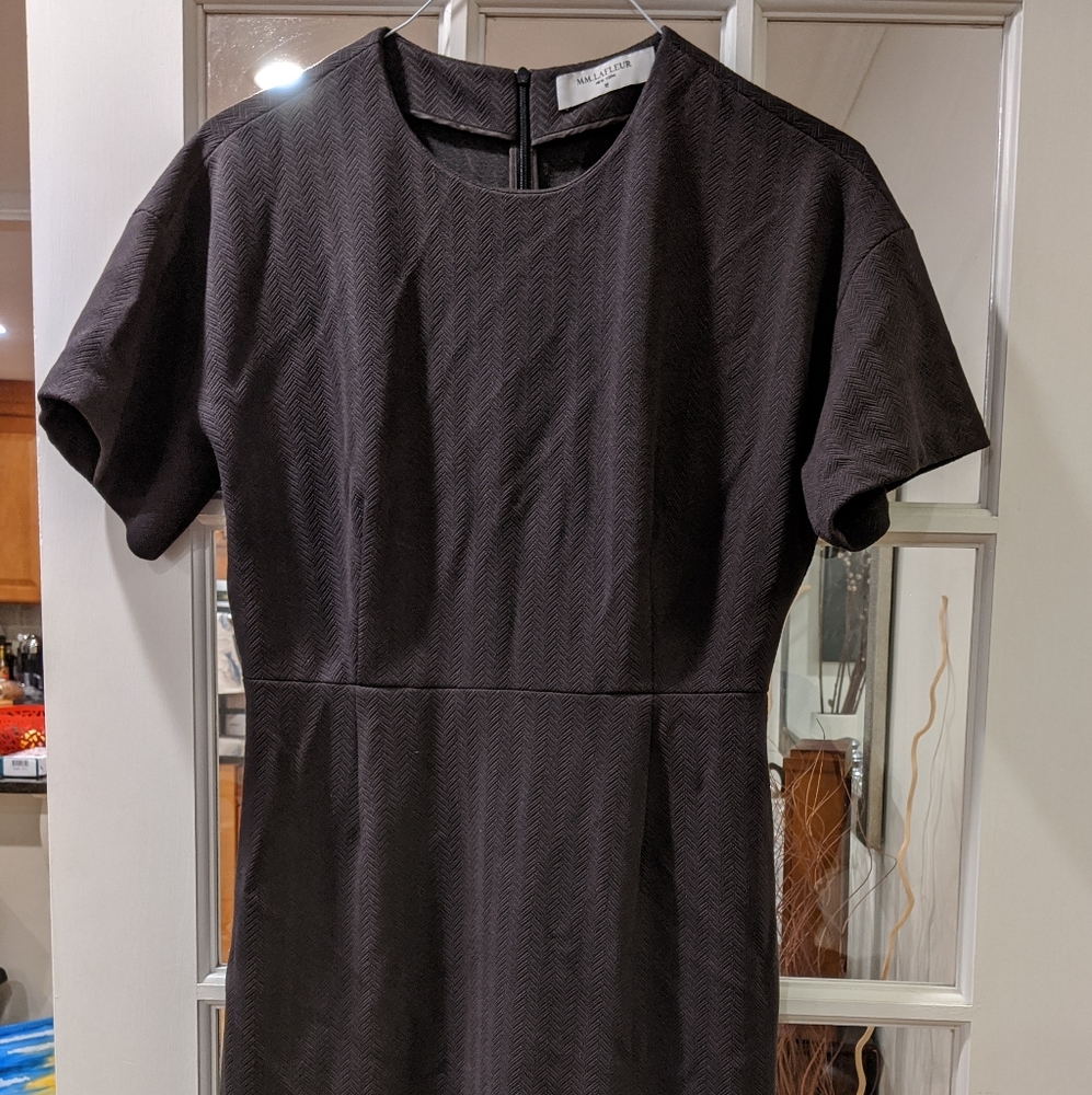 MM LaFleur brown work dress size 10